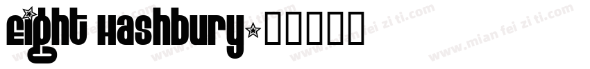 Eight Hashbury字体转换